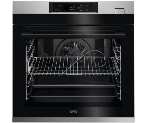 AEG BGH 77821 V9 ( BSE 77228 BM + TR1 LFSTV ) Pyrolyse-Dampfbackofen inkl. 1 Paar FlexiRunners Vollauszug 